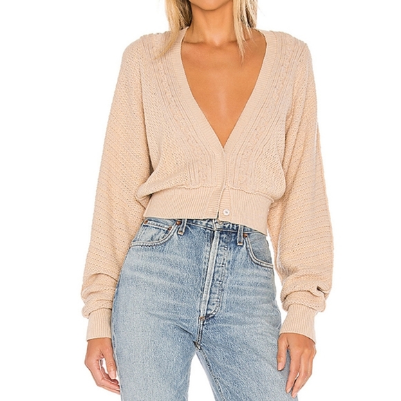 💥LAST ONE💥NWT FREE PEOPLE KNIT CARDIGAN - Picture 3 of 9